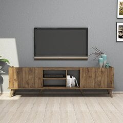 TV-laud Kalune Design 389, 180 cm, pruun hind ja info | Televiisori alused | hansapost.ee