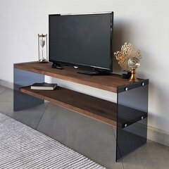 ТВ столик Kalune Design 552, 120 см, коричневый цена и информация | Тумбы под телевизор | hansapost.ee
