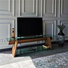 ТВ столик Kalune Design 552(I), коричневый цена и информация | Тумбы под телевизор | hansapost.ee