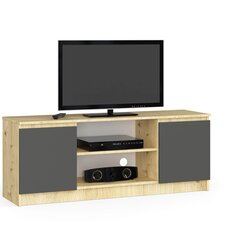 ТВ столик NORE CLP 140, коричневый/серый цена и информация | Тумбы под телевизор | hansapost.ee