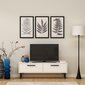 TV-laud Kalune Design Leni, valge цена и информация | Televiisori alused | hansapost.ee