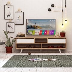 ТВ-столик Kalune Design Glasgow, коричневый цена и информация | Тумбы под телевизор | hansapost.ee