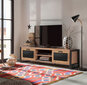 TV-laud Kalune Design Arcas Norma, pruun/must цена и информация | Televiisori alused | hansapost.ee