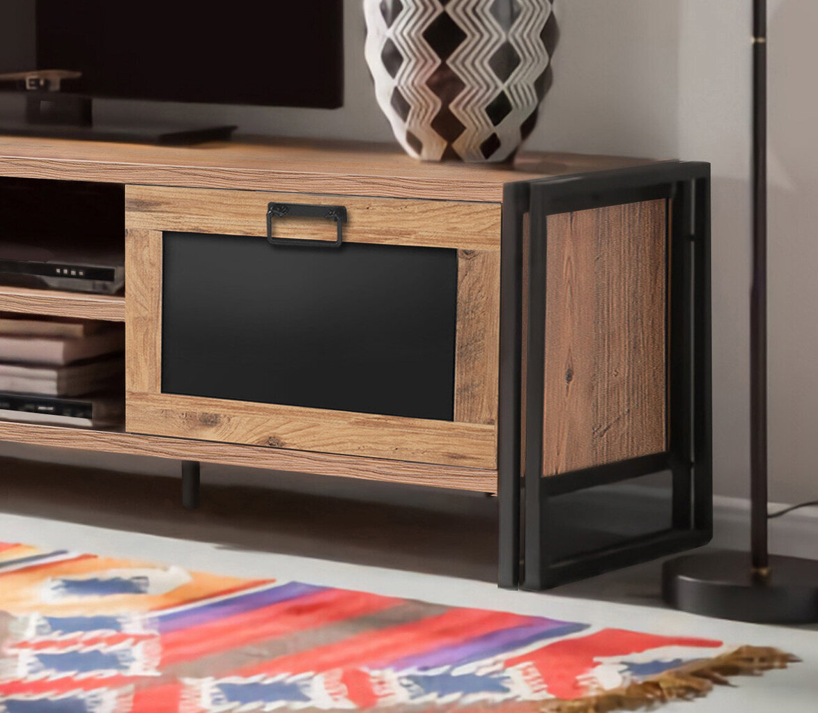 TV-laud Kalune Design Arcas Norma, pruun/must hind ja info | Televiisori alused | hansapost.ee