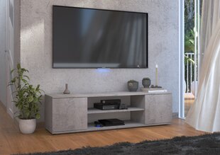 ТВ столик ADRK Furniture Petra, светло-серый цена и информация | Тумбы под телевизор | hansapost.ee