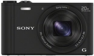 Kompaktkaamera Sony DSC-WX350, must цена и информация | Фотоаппараты | hansapost.ee