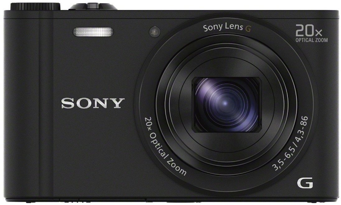 Kompaktkaamera Sony DSC-WX350, must цена и информация | Fotoaparaadid | hansapost.ee