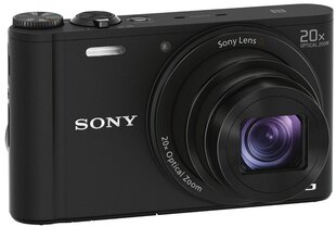 Kompaktkaamera Sony DSC-WX350, must цена и информация | Фотоаппараты | hansapost.ee