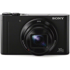 Sony 30x suumiga kompaktkaamera, must DSC-WX500B hind ja info | Fotoaparaadid | hansapost.ee