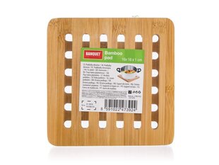 Бамбуковая подставка для кастрюли, сковороды цена и информация | Столовые и кухонные приборы | hansapost.ee