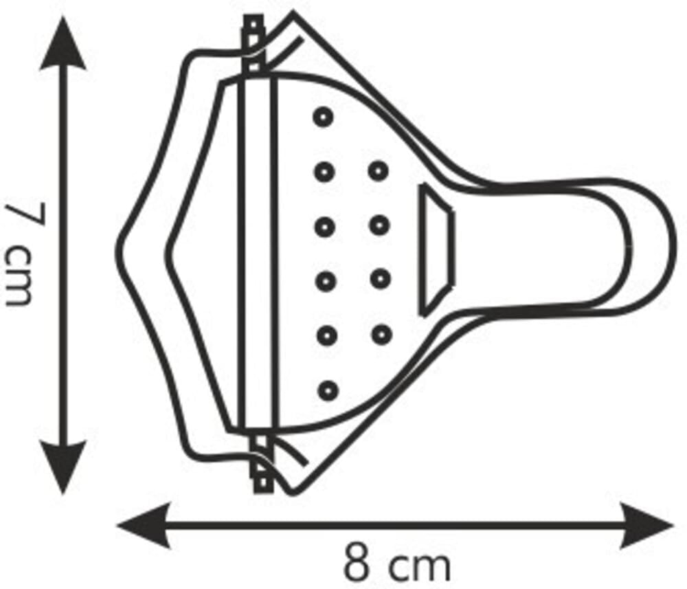 Tsitruseliste mahlapress Tescoma Presto, 7x8 cm цена и информация | Köögitarbed | hansapost.ee