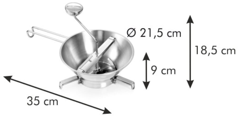 Tescoma GrandChef riiv, Ø 21,5 cm hind ja info | Köögitarbed | hansapost.ee