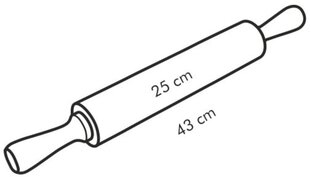 Tescoma taignarull, ø 5 cm hind ja info | Köögitarbed | hansapost.ee