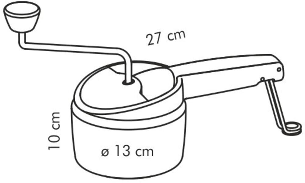 Tescoma riiv - lõikur, 13 cm hind ja info | Köögitarbed | hansapost.ee