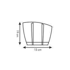Tescoma köögiriistade kuivati Clean Kit, 15x19 cm цена и информация | Столовые и кухонные приборы | hansapost.ee
