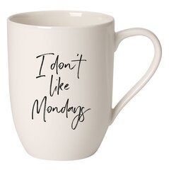 Like by Villeroy & Boch Statement Kruus I don't like mondays, 0,34l hind ja info | Klaasid, kruusid ja kannud | hansapost.ee