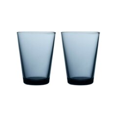 Стакан для напитков Iittala Kartio 40cl темно-серый, 2шт цена и информация | Стаканы, фужеры, кувшины | hansapost.ee