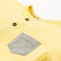 Cool Club футболка с короткими рукавами для мальчиков, CCB2009732, желтая цена и информация | Майки, рубашки для новорожденных | hansapost.ee