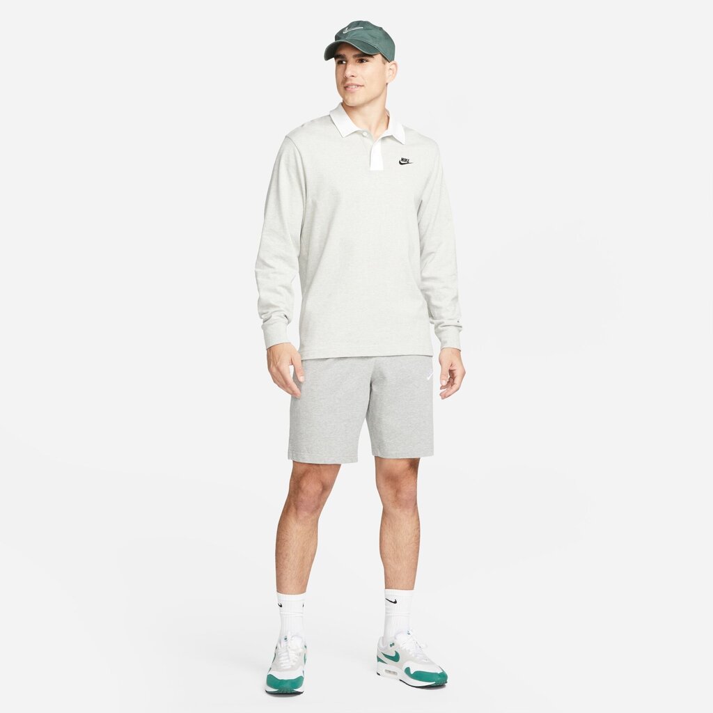 Nike meeste lühikesed püksid NSW CLUB SHORT JSY, hall цена и информация | Lühikesed püksid meestele | hansapost.ee