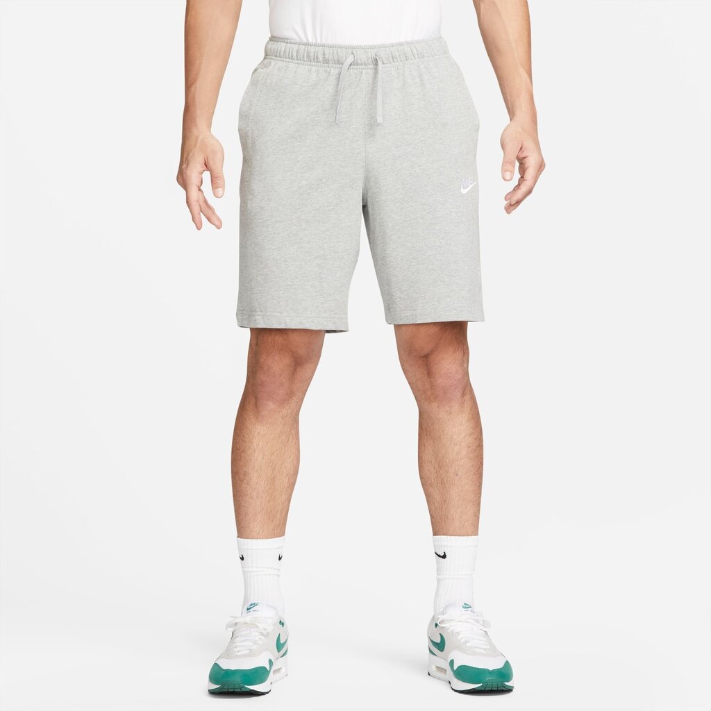 Nike meeste lühikesed püksid NSW CLUB SHORT JSY, hall цена и информация | Lühikesed püksid meestele | hansapost.ee