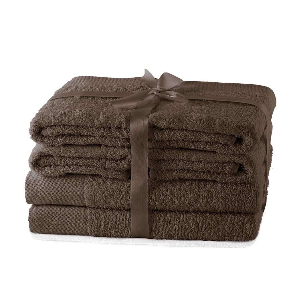 Rätikute komplekt Amari, 6 tk. hind ja info | Rätikud ja saunalinad | hansapost.ee