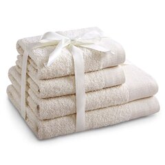 Rätikute komplekt Amari, 4 tk. hind ja info | Rätikud ja saunalinad | hansapost.ee