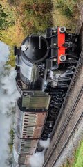 Rannarätik Steam Train, 70x140 cm hind ja info | Rätikud ja saunalinad | hansapost.ee