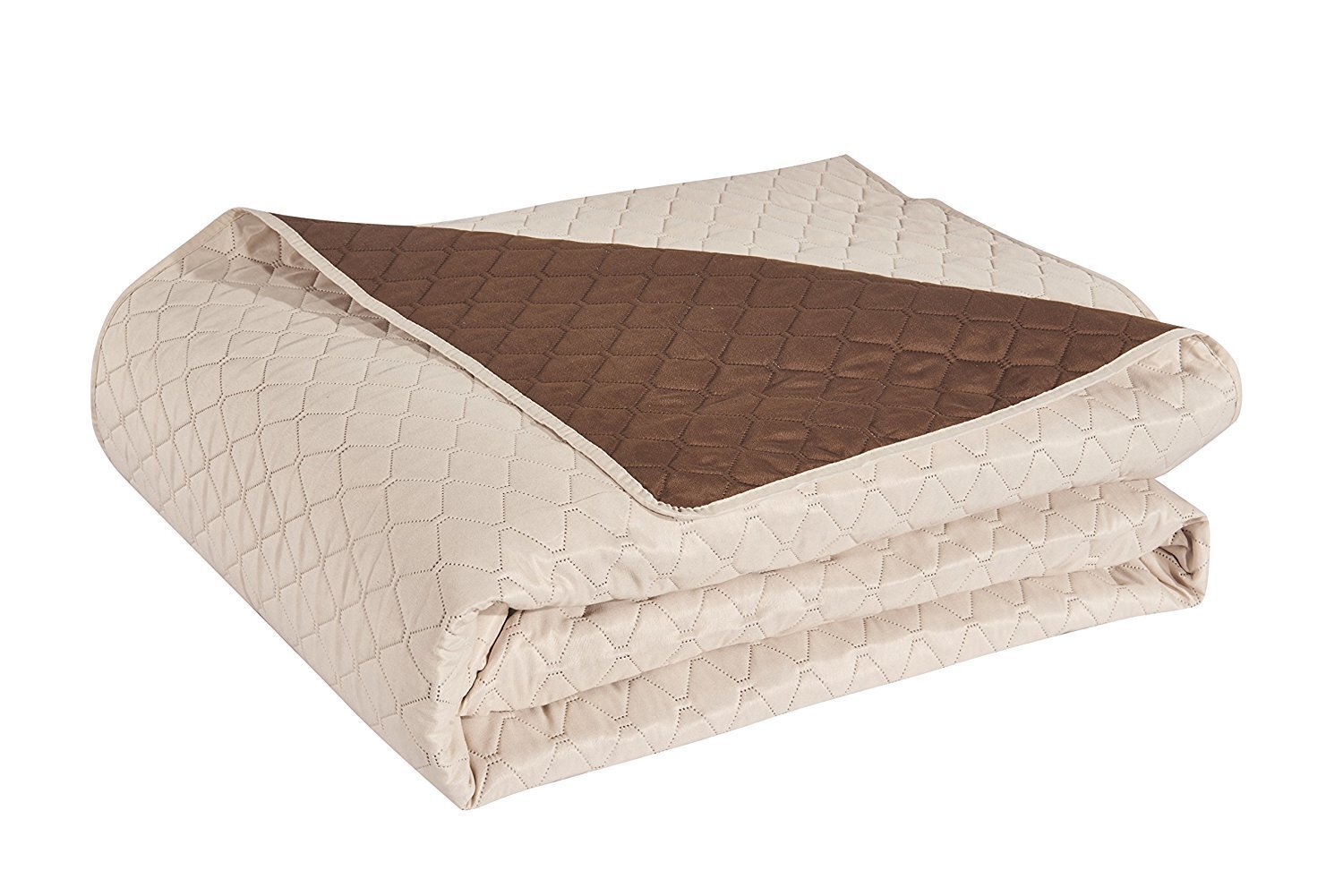 Decoking voodikate Axel Creme Braun, 240x260 cm hind ja info | Pleedid, voodikatted ja päevatekid | hansapost.ee