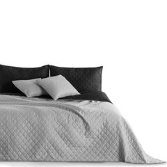 Kahepoolne voodikate Axel Silver Black, 170x210 cm hind ja info | Pleedid, voodikatted ja päevatekid | hansapost.ee