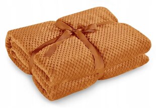 Оранжевое одеяло из микрофибры 220x240 см цена и информация | Покрывала, пледы | hansapost.ee
