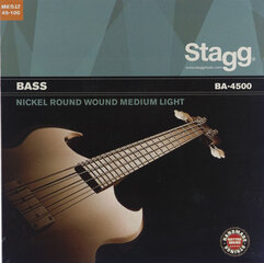 Basskitarri keeled Stagg BA-4000 .045 - .100 hind ja info | Muusikainstrumentide tarvikud | hansapost.ee