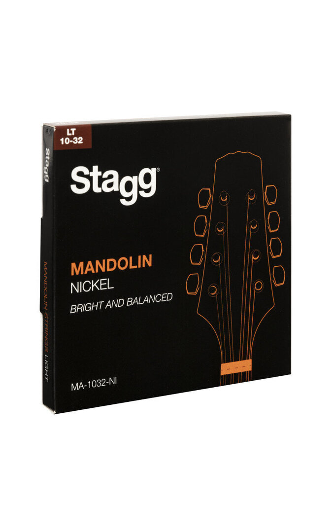 Mandoliini keeled Stagg MA-1032-NI .010-.032 цена и информация | Muusikainstrumentide tarvikud | hansapost.ee