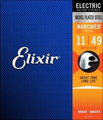 Elektrikitarri keeled Elixir 12102 Nanoweb 11-49 hind ja info | Muusikainstrumentide tarvikud | hansapost.ee