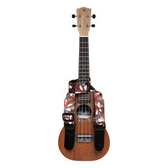 Ukulele rihm Stagg STE UKEFLOW BRW hind ja info | Muusikainstrumentide tarvikud | hansapost.ee