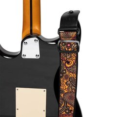 Ремень для гитары Stagg SWO-PSLY 1 ORA цена и информация | Принадлежности для музыкальных инструментов | hansapost.ee