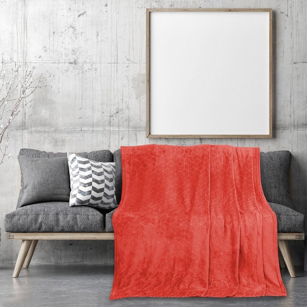 Pleed Amelia Home Nessa Red, 170 x 210 cm цена и информация | Pleedid, voodikatted ja päevatekid | hansapost.ee