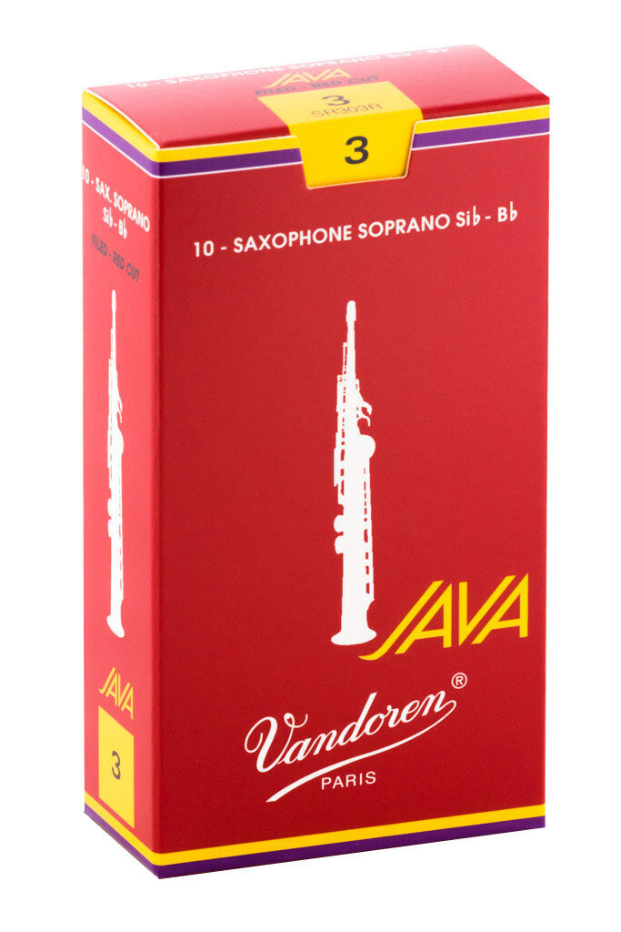 Keel sopransaksofonile Vandoren Java Red SR303R Nr. 3.0 hind ja info | Muusikainstrumentide tarvikud | hansapost.ee