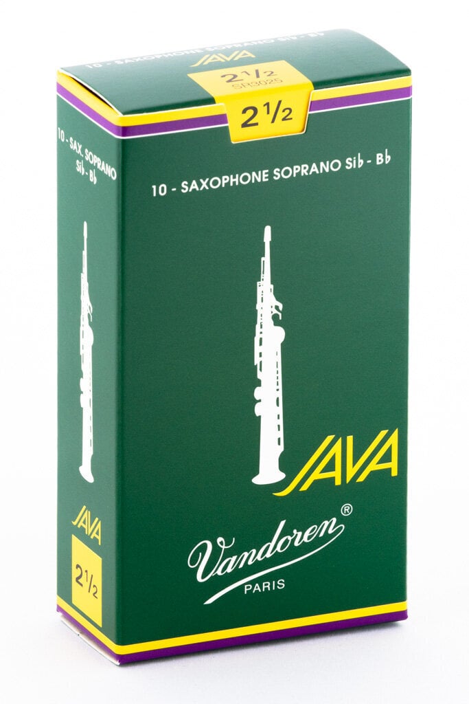 Keel sopransaksofonile Vandoren Java SR3025 Nr. 2.5 hind ja info | Muusikainstrumentide tarvikud | hansapost.ee