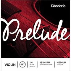 Keeled viiulile J810 1/4M D'Addario Prelude hind ja info | Muusikainstrumentide tarvikud | hansapost.ee