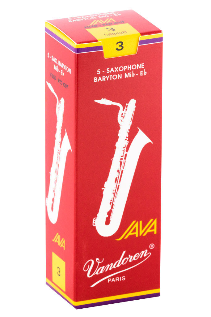 Keel baritonsaksofonile Vandoren Java Red SR343R Nr. 3.0 цена и информация | Muusikainstrumentide tarvikud | hansapost.ee