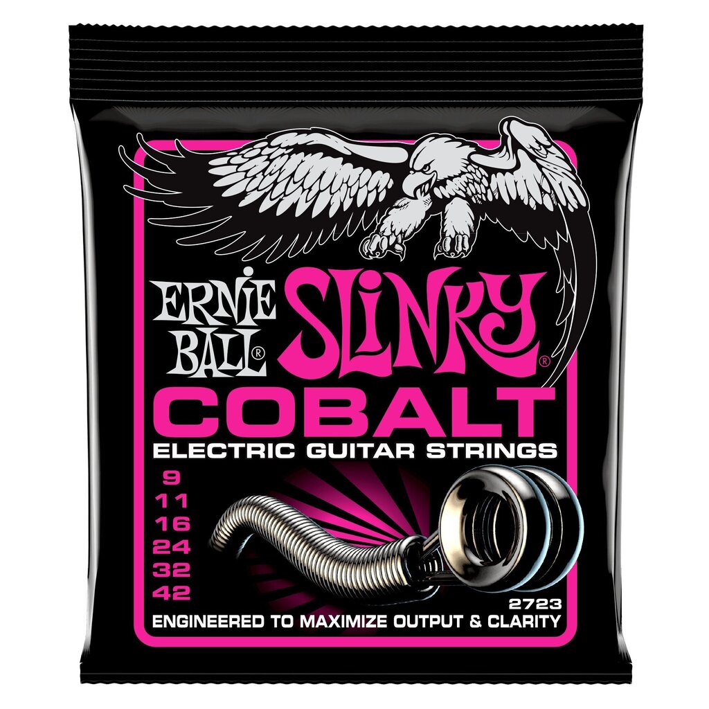 Elektrikitarr Stygos Ernie Ball P02723 Super Slinky Cobalt 9-42 hind ja info | Muusikainstrumentide tarvikud | hansapost.ee