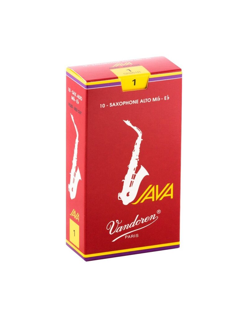 Keel altsaksofonile Vandoren Java Red SR261R Nr. 1.0 цена и информация | Muusikainstrumentide tarvikud | hansapost.ee