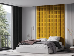 Мягкие настенные панели, 3 шт., Mazzini Sofas Sedum R1, желтые цена и информация | Мягкие стеновые панели | hansapost.ee