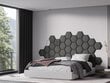 Pehmed seinapaneelid, 3 tk, Cosmopolitan Design Lovon C7, hallid цена и информация | Pehmed seinapaneelid | hansapost.ee