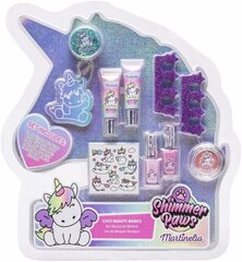 Kosmeetikakomplekt tüdrukutele Martinelia Shimmer Paw Unicorn цена и информация | Косметика для мам и детей | hansapost.ee