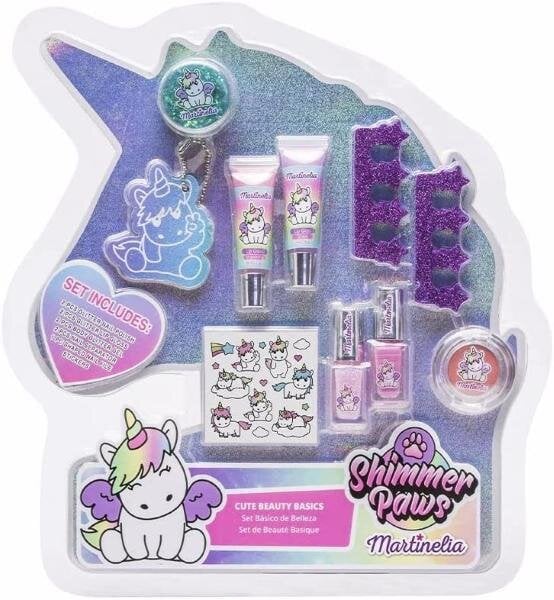 Kosmeetikakomplekt tüdrukutele Martinelia Shimmer Paw Unicorn price and information | Laste ja ema kosmeetika | hansapost.ee