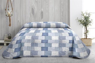 Koodi voodikate Chalet, sinine, 180 x 260 cm hind ja info | Pleedid, voodikatted ja päevatekid | hansapost.ee