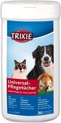 Trixie универсальные влажные салфетки для животных, 30 шт. цена и информация | Trixie Товары для животных | hansapost.ee