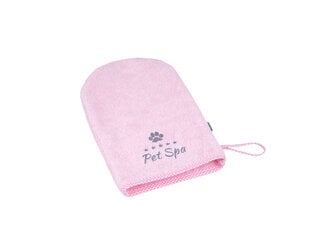 Купальная перчатка Amiplay SPA Pink, L/XL цена и информация | Средства по уходу за животными | hansapost.ee