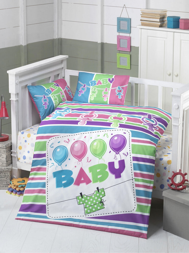 Laste voodipesukomplekt Baby, 4-osaline цена и информация | Laste voodipesu | hansapost.ee